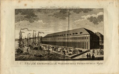 サンクトペテルブルクの証券取引所、1778 作： Unbekannt