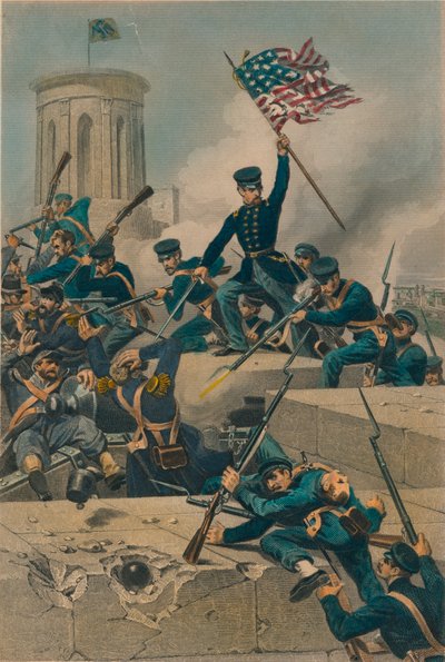 チャプルテペックの嵐、1877 作： Unbekannt