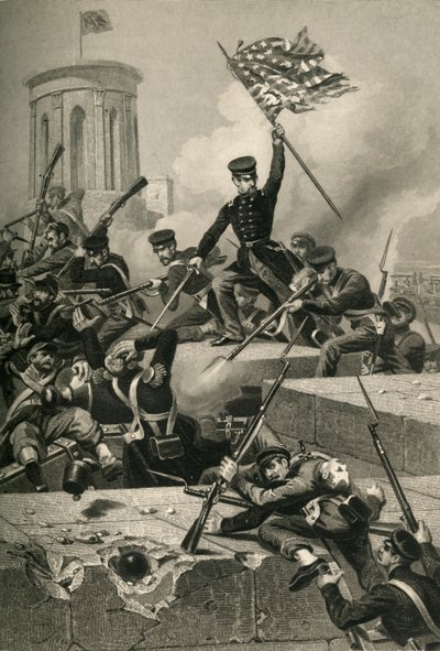 チャプルテペックの襲撃、1878年。 作： Unbekannt