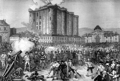 バスティーユの嵐、パリ、1789年7月14日1882-1884 作： Unbekannt