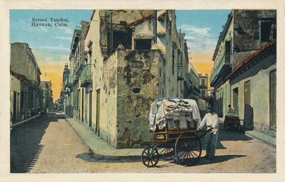 ストリートベンダー、ハバナ、キューバ、1938 作： Unbekannt