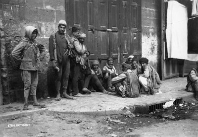 ストリートシーン、ベイルート、レバノン、c1920s-c1930s 作： Unbekannt