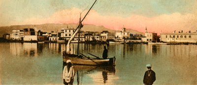 スエズ-最高潮時のトゥーンの眺め、c1918-c1939。 作： Unbekannt