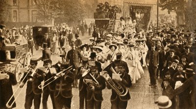 1908年、1933年に刑務所から解放されたSuffragette殉教者 作： Unbekannt