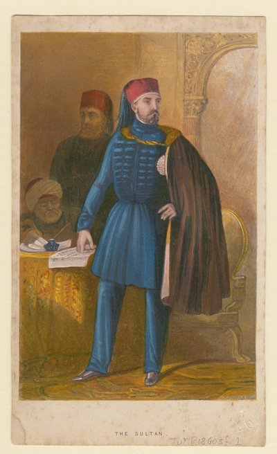 スルタンアブドルメシドI 1823-1861、1850 作： Unbekannt