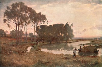 夏の前夜、1895年、c1902。 作： Unbekannt