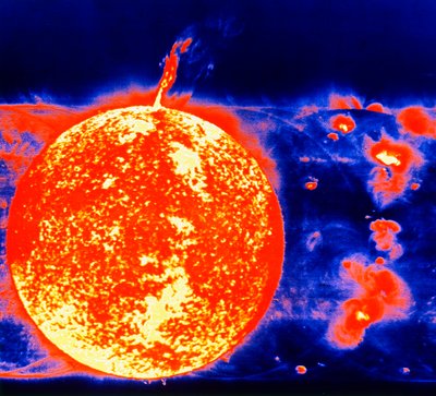 黒点と太陽の卓越性、1973 作： Unbekannt