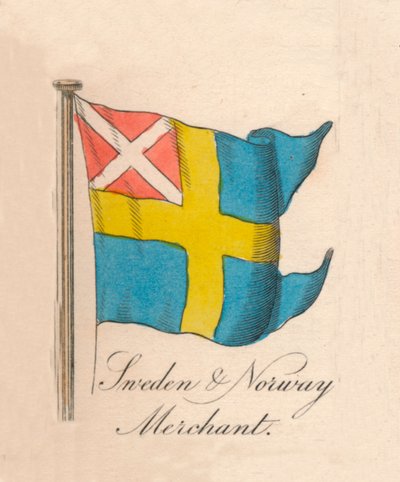 スウェーデンとノルウェーの商人、1838 作： Unbekannt