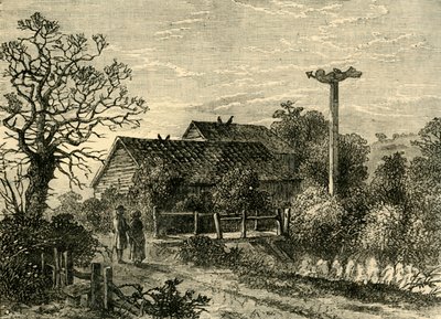 1750年のシデナムウェルズ、c1878。 作： Unbekannt