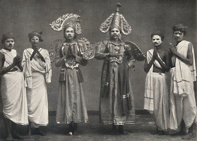 Shakuntala、1926年のゲーム、Shakuntalavilasaのシーン 作： Unbekannt