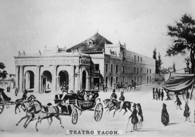 Tacon Theater、キューバ、c1910 作： Unbekannt