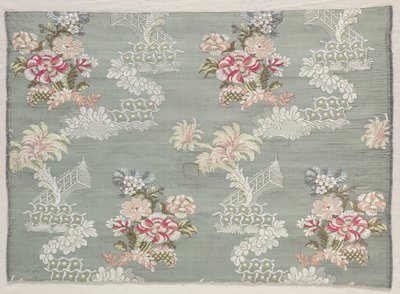 タフタ、ブロケード、c。 1750。 作： Unbekannt