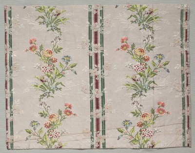 タフタ、ブロケード、c。 1790年。 作： Unbekannt