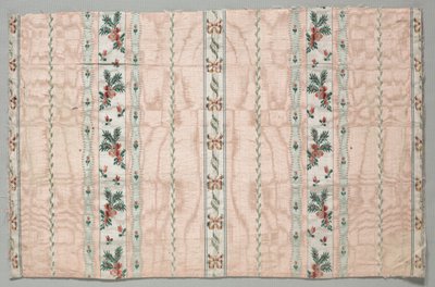 タフタ、ブロケード、1700年代後半。 作： Unbekannt