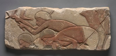 タラタット：地球を引っ張る男たちc。紀元前1353〜1347年。 作： Unbekannt