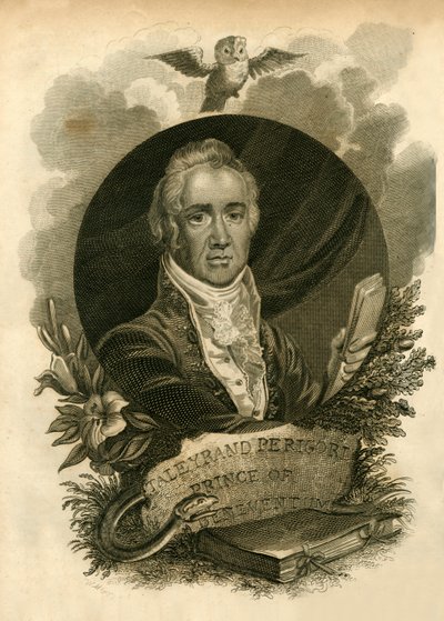 Taleyrand Perigord、Prince of Beneventum、1754-1838、1816。 作： Unbekannt