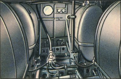 1920年代、1932年、ドルニエウォルフライングボートに搭載された戦車。 作： Unbekannt
