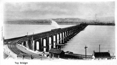 スコットランドのテイ橋、1902 作： Unbekannt