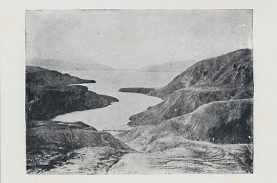 タラウェラの噴火後のワイロア、1923年。 作： Unbekannt