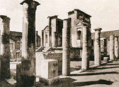 Tempio diIside、ポンペイ、イタリア、c1900s 作： Unbekannt