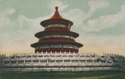 天壇、ペキン、c1910。 作： Unbekannt