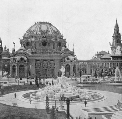 テンプルオブミュージック、バッファローでの全米展、1901 作： Unbekannt
