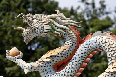 千仏の寺。ダシャン・カギュ・リンの信徒。ドラゴン、ラ・ブーレー、フランス 作： Unbekannt