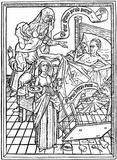 焦りへの誘惑、c1465 1964。 作： Unbekannt