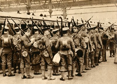サマーキャンプの領土-ウォータールーで同調するテリア、1914-1918、1933年。 作： Unbekannt