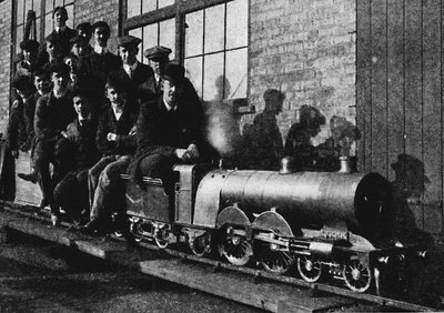 1926年のノーサンプトンでの小型アトランティックエンジンのテスト 作： Unbekannt