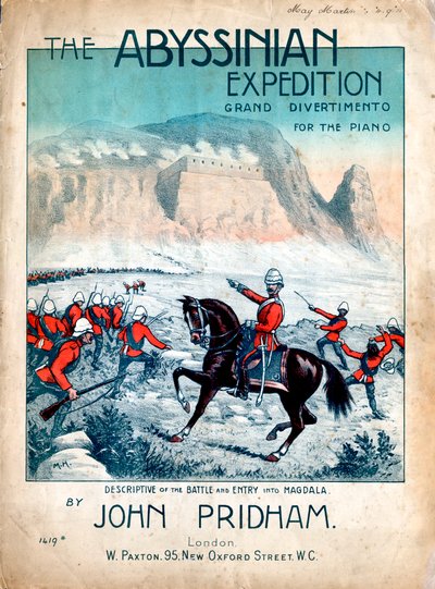 アビシニアン遠征、1868 作： Unbekannt