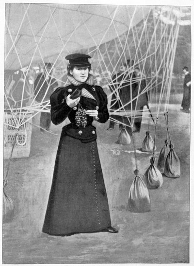 エアロクラブ、女性気球の衣装、1898年11月15日 作： Unbekannt