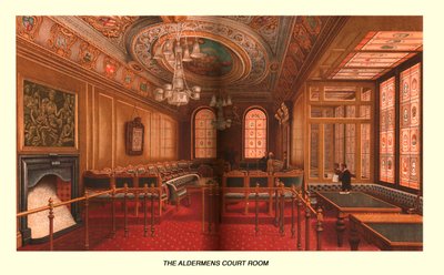 アルダーメンズコートルーム、1886 作： Unbekannt