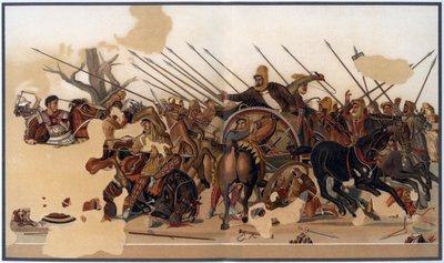 アレクサンダーモザイク、c79 AD、1902 作： Unbekannt