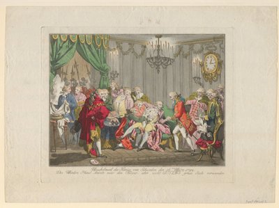 1792年3月16日、1792年3月16日のグスタフ3世王暗殺 作： Unbekannt