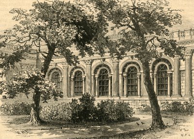 銀行のパーラー、外観、1897年。 作： Unbekannt