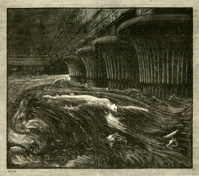 ニトクリスの宴会、1890年。 作： Unbekannt