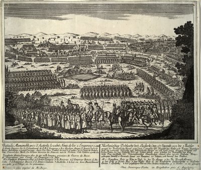 1805年、1805年12月2日のアウステルリッツの戦い 作： Unbekannt