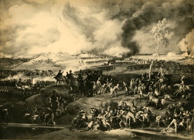 ボロジノの戦い、1812年9月7日、1921年。 作： Unbekannt