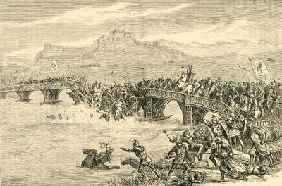 スターリング城の戦い、1297年1890年。 作： Unbekannt