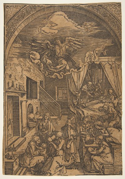 The Virth of the Virgin、The Life of the Virgin copy.ndから 作： Unbekannt