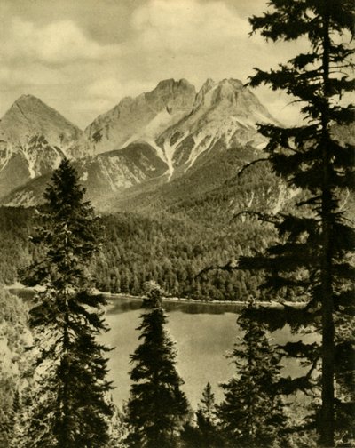 ブラインドゼーとシダ峠、チロル、オーストリア、c1935。 作： Unbekannt