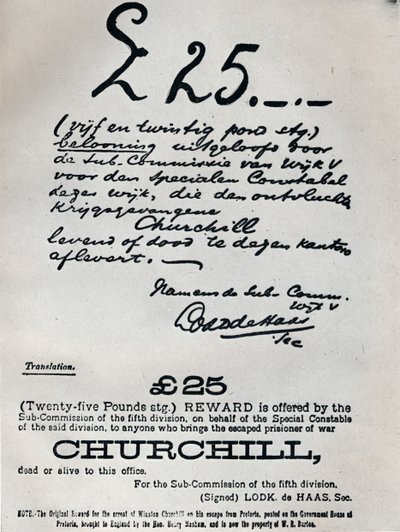 ボーアーズは彼を奪還しようと懸命に努力しました、1899年、1945年 作： Unbekannt