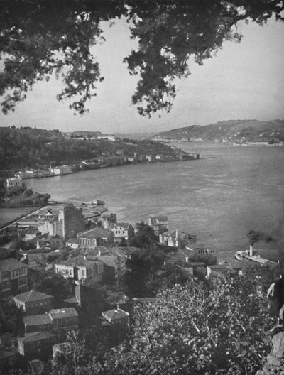 ボスポラス海峡-遠くのコンスタンティノープル、1913 作： Unbekannt