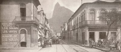 ファッショナブルなRua Sao Clementeのボタフォゴエンド。遠くのコルコバード、1914 作： Unbekannt