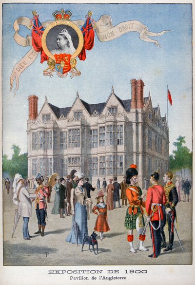 1900年の万国博覧会、パリ、1900年のイギリスのパビリオン 作： Unbekannt