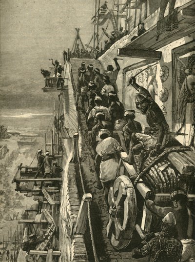 バベルの建物、1890年。 作： Unbekannt