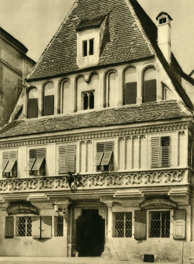 Bummerlhaus、Steyr an der Enns、アッパーオーストリア、c1935。 作： Unbekannt