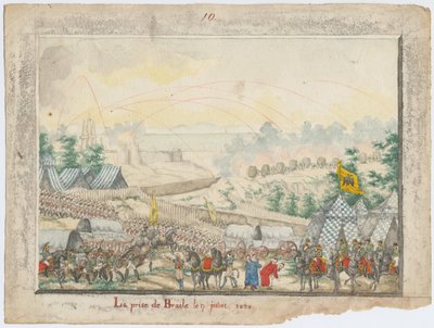 1829年1828年6月7日のブレイロフ要塞の捕獲 作： Unbekannt