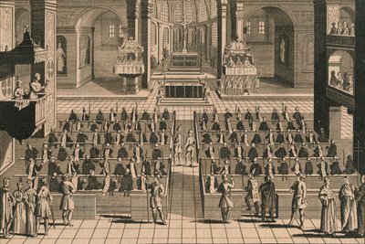1769年の異端審問におけるオートダフィーまたは信仰の行為の祝賀 作： Unbekannt